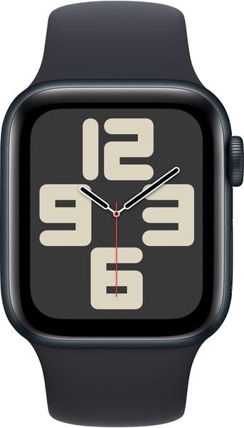 Apple Watch SE 2022 GPS 40mm Mitternacht Sportarmband Mitternacht S/M