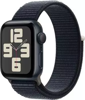 Apple Watch SE 2022 GPS 40mm Mitternacht Sport Loop Mitternacht