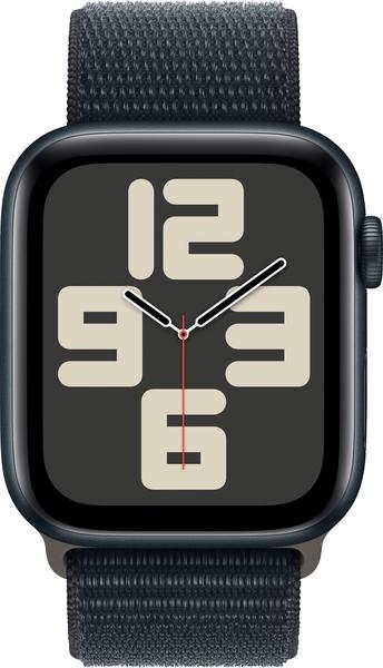 Apple Watch SE 2022 GPS 44mm Mitternacht Sport Loop Mitternacht