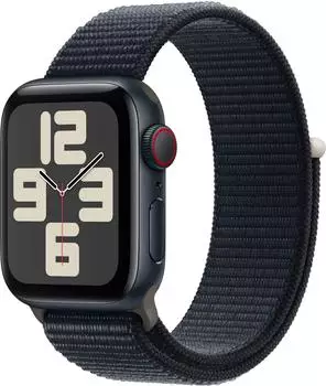 Apple Watch SE 2022 4G 40mm Mitternacht Sport Loop Mitternacht