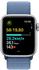 Apple Watch SE 2022 4G 40mm Silber Sport Loop Winterblau