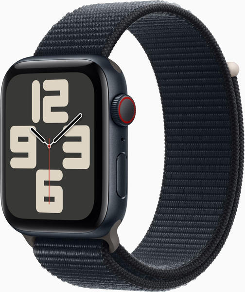 Apple Watch SE 2022 4G 44mm Mitternacht Sport Loop Mitternacht