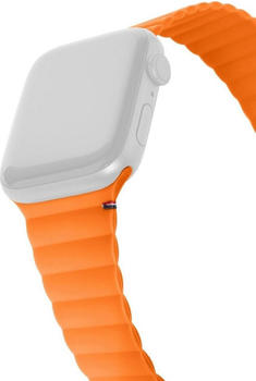 Decoded Magnetic Traction Strap LITE Silikon (Apple Watch 1-7/SE 40/38mm) Orange