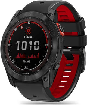 Tech-Protect Iconband Pro für Garmin Fenix 7X / 6X Pro / 6X / 5X Plus / 3HR / 5X / 3, Schwarz