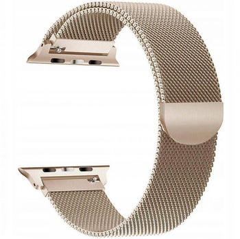 Tech-Protect StahlMilaneseband für Apple Watch 49/45/44/42 mm, golden