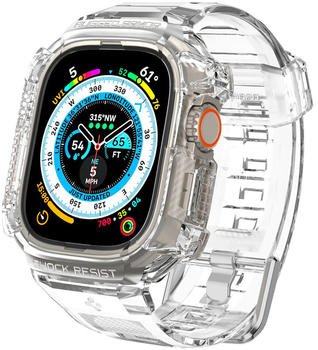 Spigen Rugged Armor Pro für Apple Watch Ultra 2/1 49 mm, Transparent