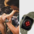 Spigen Rugged Armor Pro für Apple Watch 45/44 mm, Olivgrün