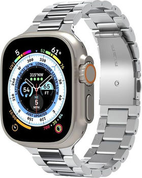 Spigen für Apple Watch 49/45/44/42mm, Modern Fit Band, Silbern