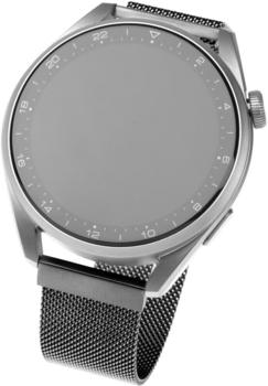 FIXED Mesh Strap 22mm für Smartwatch, Schwarz