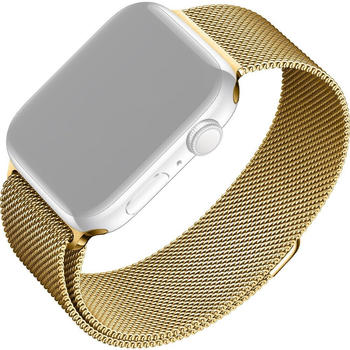 FIXED Mesh Strap für Apple Watch 49/45/44/42 mm, Golden