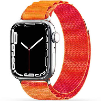 CON-TEC Nylon Pro für Apple Watch 49/45/44/42 mm, Orange