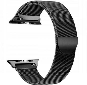 Tech-Protect Milaneseband für Apple Watch 49/45/44/42 mm, schwarz