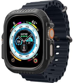 Spigen für Apple Watch Ultra 2/1 49 mm, Lock Fit, Schwarz