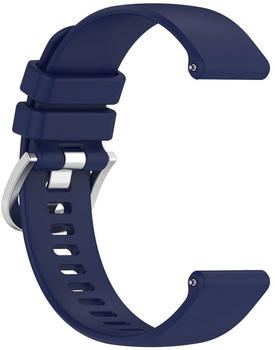 Wigento Xiaomi Watch S3 Ersatzarmband dunkelblau (48630)