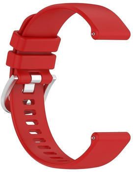 Wigento Xiaomi Watch S3 Ersatzarmband rot (48629)