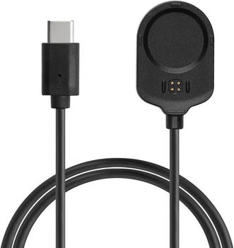 kwmobile USB C Ladekabel kompatibel mit Garmin MARQ2 - Kabel Charger - Smart Watch Typ C Ersatzkabel - Fitnesstracker Aufladekabel