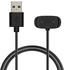 kwmobile USB Kabel Charger kompatibel mit Huami Amazfit Bip 3 / Bip 3 Pro / GTS 4 Mini / T-Rex Pro Ladekabel - Smart Watch Ersatzkabel - Fitnesstracker Aufladekabel in Schwarz