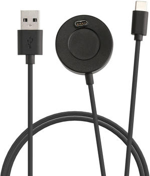 kwmobile 2in1 Ladekabel für Garmin Venu Sq Music Sq Venu Venu 2 USB C Kabel Charger Smart