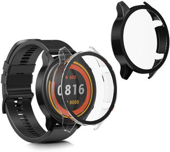 kwmobile Hülle für Xiaomi Mi Watch Mi Watch Color Sport Silikon Fullbody Schutzhülle Case