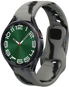 kwmobile Sportarmband für Samsung Galaxy Watch 6 Watch 6 Classic Smartwatch Armband Sport