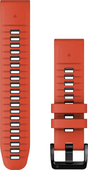 Garmin QuickFit 22 Watch Strap Silicone Orange (010-13280-04)