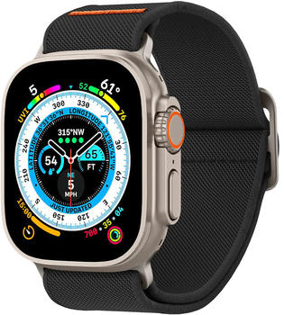 Spigen Lite Fit Ultra für Apple Watch 49/45/44/42 mm, Schwarz