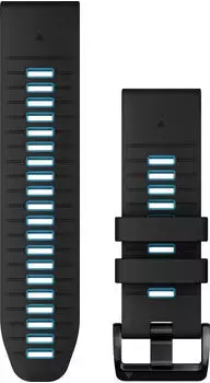 Garmin QuickFit 26 Silikonarmband schwarz (010-13281-05)