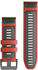 rot, Silikon: Garmin QuickFit 26 Silikonarmband