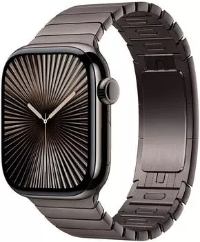 Apple 46mm Gliederarmband (2024) Schiefer – Perfekte Passform für jeden Anlass