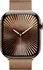 Apple 46mm Milanaise Armband Gold S/M