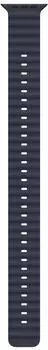 Apple Ocean Band 49mm Verlängerung 2024 Marine Titan Schwarz