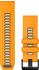 Garmin QuickFit 26 Silikonarmband Orange/Graphit (010-13393-01