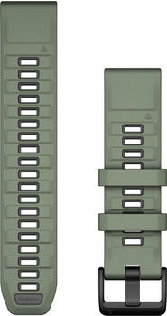 Garmin QuickFit 22 Watch Strap Silicone Weidengrün/Graphit (010-13392-04) Garmin QuickFit 22 Watch Strap Silicone Weidengrün/Graphit (010-13392-04)