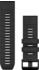 schwarz, Silikon: Garmin QuickFit 26 Silikonarmband