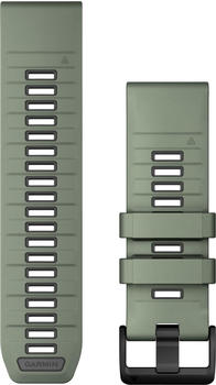 Garmin QuickFit 26 Silikonarmband Weidengr&uuml;n/Graphit (010-13393-04)