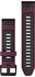 Garmin Schnellwechsel-Armbänder Silikon (20mm) Merlot/Graphit (010-13391-04)