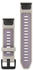 Garmin Schnellwechsel-Armbänder Silikon (20mm) Nebelgrau/Lavendel (010-13391-03)