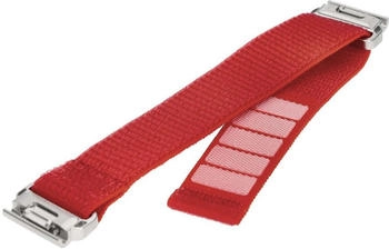 FIXED für Garmin Fenix 7 Pro / 7 / 6 Pro / 6 / 5, QuickFit 22mm, Fixed Nylon Sporty Strap, Rot