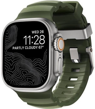 Nomad Goods Rocky Point Band Natural/Forest AW 49/45/44/42mm
