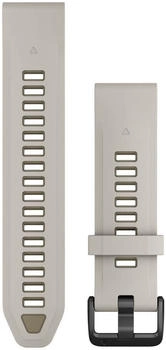Garmin Schnellwechsel-Armb&auml;nder Silikon (20mm) Nebelgrau/Sandstein (010-13391-06)