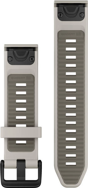 Garmin Schnellwechsel-Armbänder Silikon (20mm) Nebelgrau/Sandstein (010-13391-06)