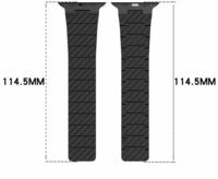 F&uuml;r Apple Watch SE 2023 40mm Carbonfaser Magnetisches Ersatz Smart Armband...