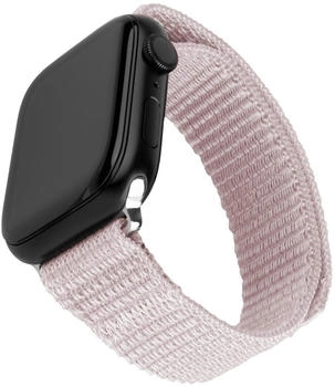FIXED Nylon Strap for Apple Watch 42/44/45mm Rose Gold