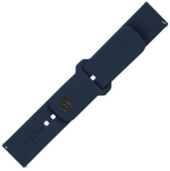 FIXED Silicone Strap Smartwatch Universal 20 mm Blue