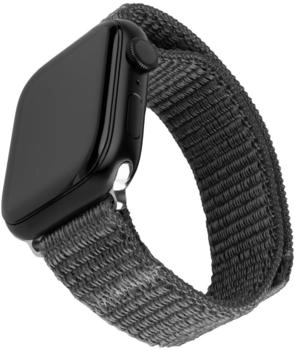 FIXED Nylon Strap for Apple Watch 42/44/45mm Dark Grey