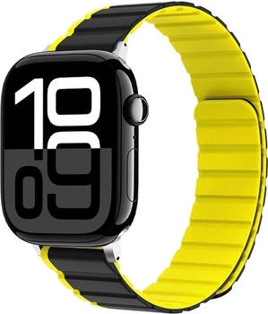 Wigento Apple Watch Series 10 46mm / 9 8 7 45 / 6 SE 5 4 44mm Band Gelb
