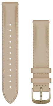 Garmin Schnellwechsel-Armband 18mm Leder beige (010-12932-60)