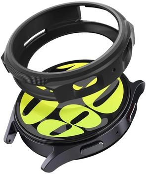 Spigen Samsung Galaxy Watch 7 - 44 mm Hülle - Silikon - Bumper - Schwarz