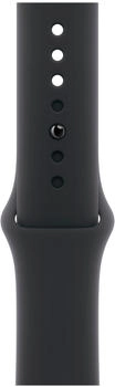 Apple Sportarmband 46mm Schwarz Extra Large