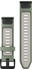 Garmin Schnellwechsel-Armbänder Silikon (20mm) Weidengrün/Nebelgrau (010-13391-02)